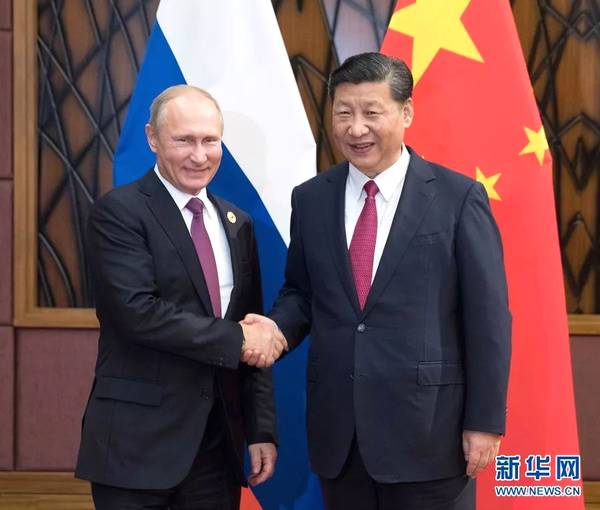 中俄两国元首互致新年贺电