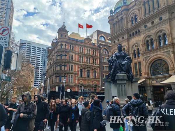 香港新闻社高层赴澳大利亚就成立海外分社进行考察交流